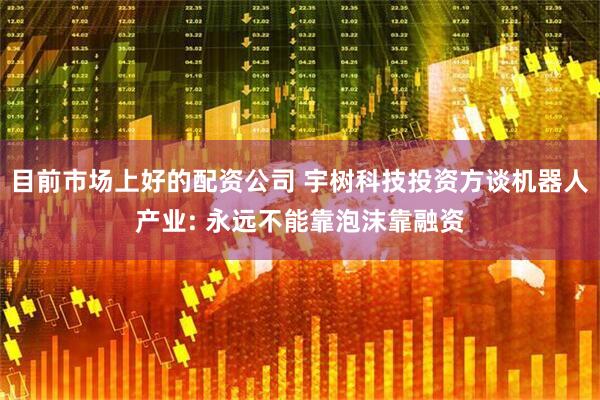 目前市场上好的配资公司 宇树科技投资方谈机器人产业: 永远不能靠泡沫靠融资
